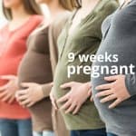 9 weeks pregnant