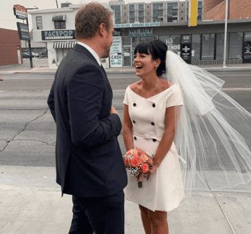 David harbour and lily allen wedding