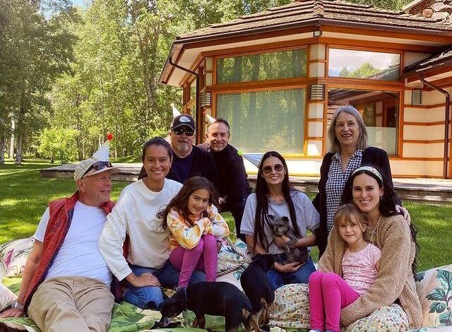 Bruce Willis celebrated his birthday
