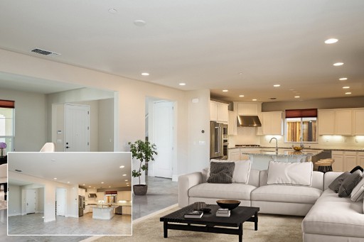 Virtual staging in real estate, virtual staging services