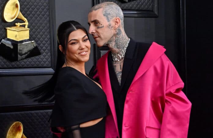 Kourtney Kardashian and Travis Barker married