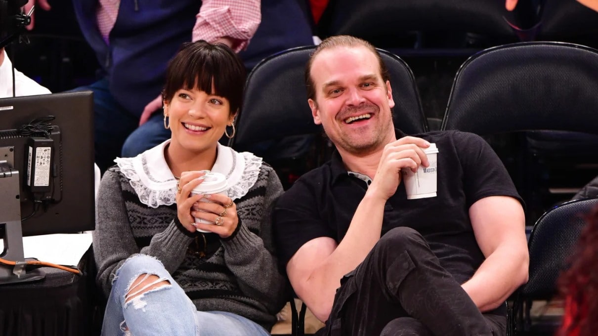 David Harbour's wife's name is Lily Allen