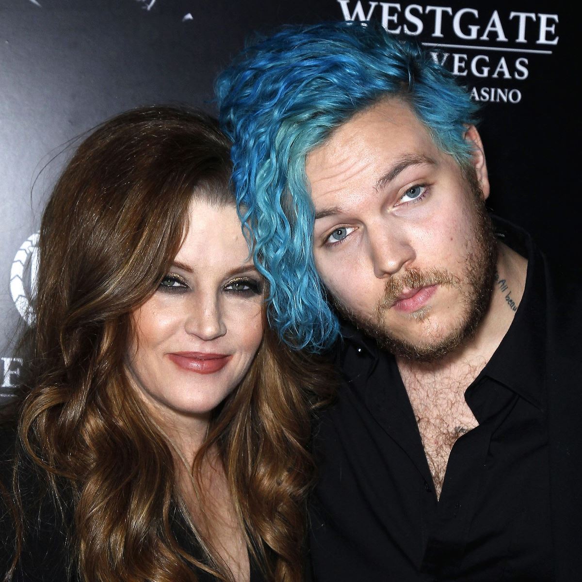 Lisa Marie Presley with her son Benjamin Keough