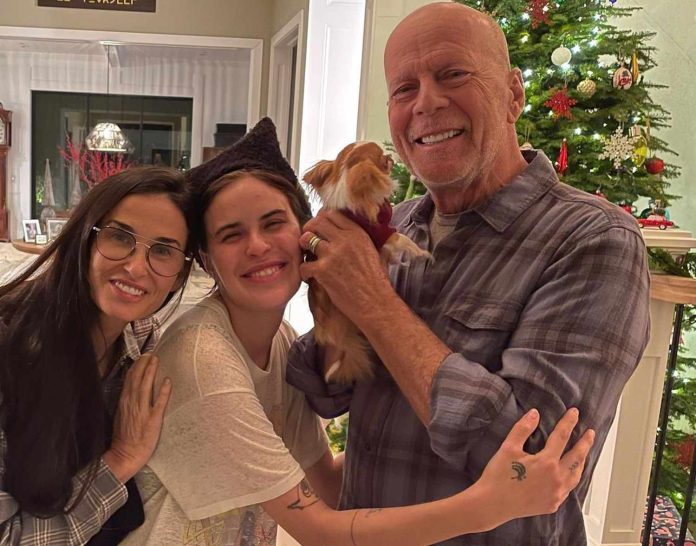 After dementia diagnosis, Bruce Willis celebrates his first birthday with Demi Moore, Emma Heming, and five children
