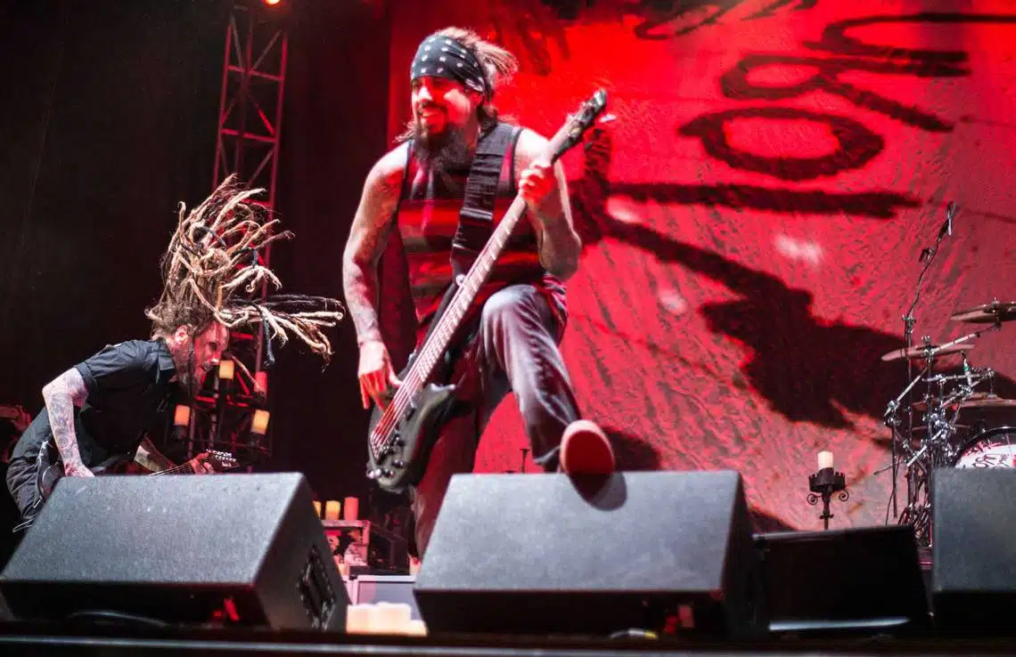 In 2015, Korn performed a rocking concert at the Carolina Rebellion Festival. This October, the Bakersfield-based heavy rock band will make its fourth appearance at the Aftershock music festival in Discovery Park. Joshua Komer Charlotte Observer file