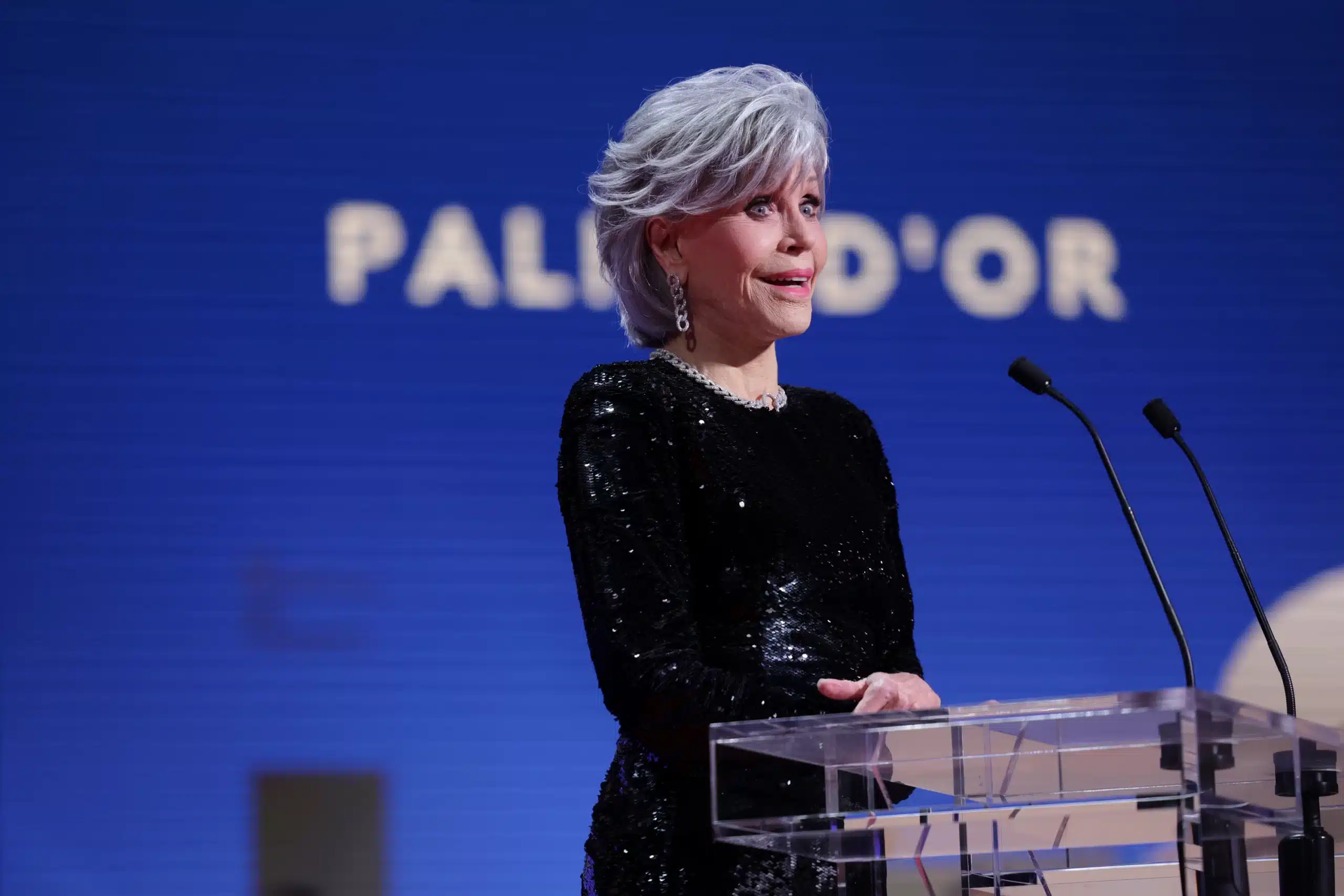 Speech Jane Fonda while Presenting the Award