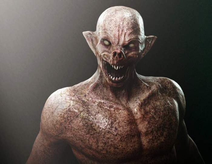 Crawlers: monstrous cave dwellers from "The Descent."
