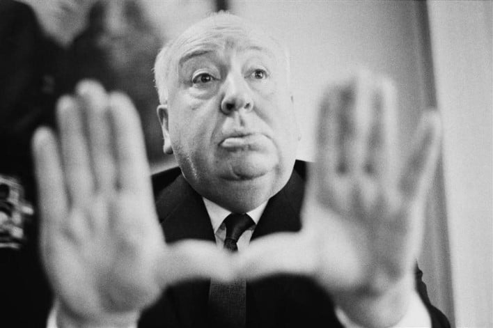Alfred Hitchcock was the director of the legendary film "Psycho" and a great suspense master.