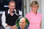 Kevin Costner Opens Up About Princess Diana: Shares Sweet Thing Prince William Once Told Him (Exclusive)
