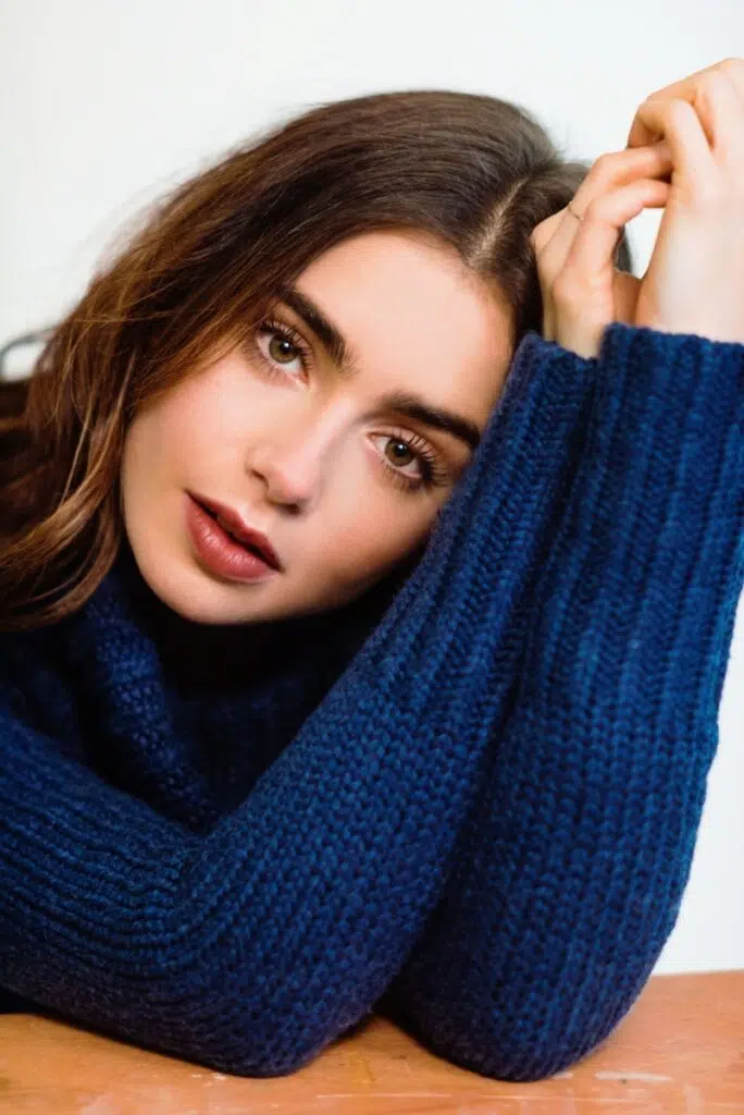 Lily Collins in MaXXXine horror movie 2024