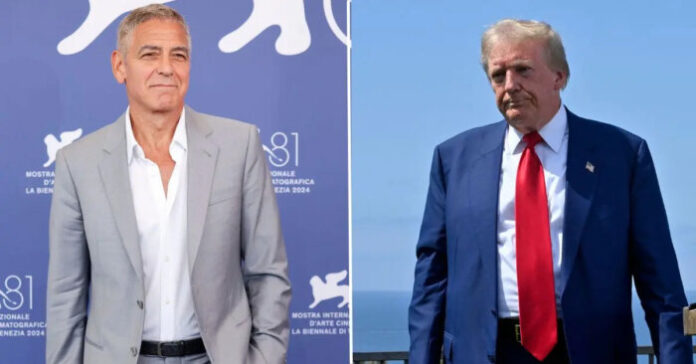 George Clooney Responds to Trump Get Out of Politics