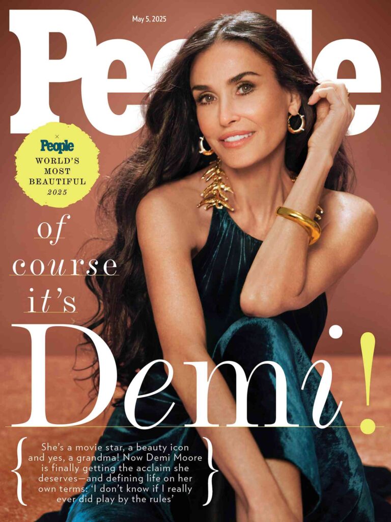 Demi Moore Named Worlds Most Beautiful Person of 2025 1