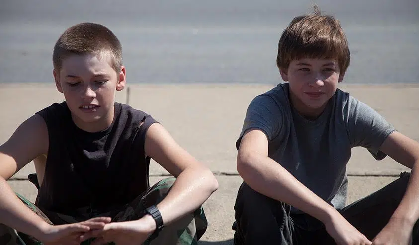Jacob Lofland as Neckbone in mud movie