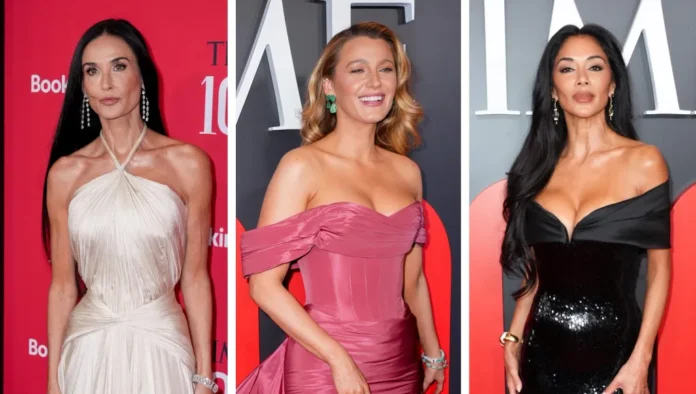 Stylish Looks Turn Heads at the Time 100 Gala in New York: Blake Lively, Demi Moore, and Others