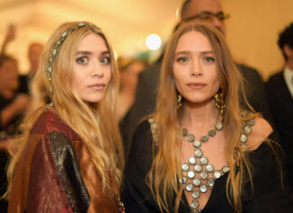Mary kate ashley olsen rare nyfw appearance