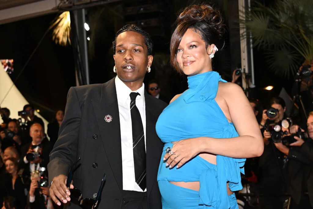 Rihanna first revealed she was expecting baby number three