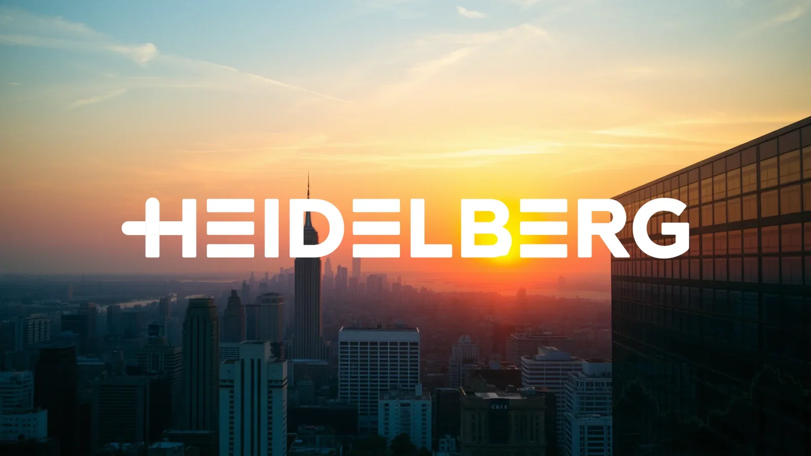 Heidelberger Druckmaschinen Stock