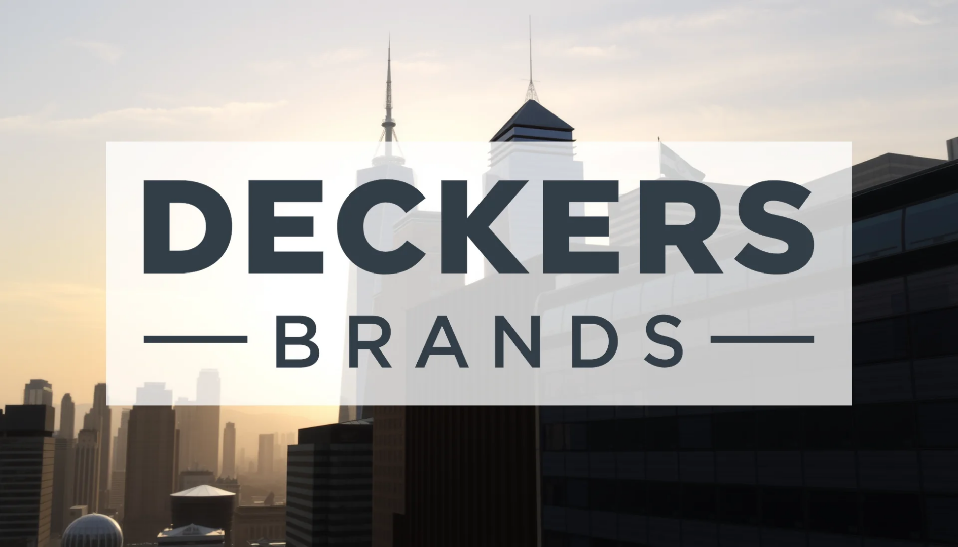 Deckers Outdoor Stock
